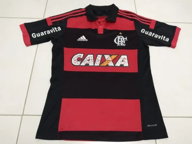 Camisa Flamengo Original adidas Caixa Guaravita 2014