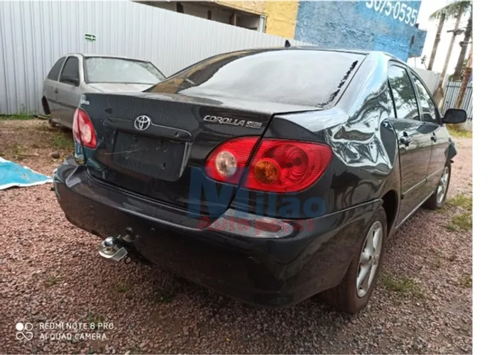 Sucata Toyota Corolla Xei 1.8 16v VVT-I 2004/2004 - Retirada de peças