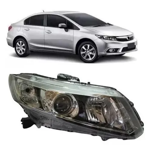 Farol Honda New Civic 2012 2013 2014 2015 2016