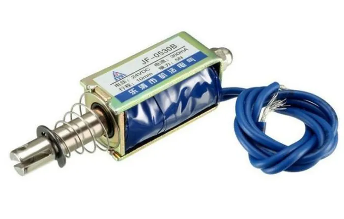 Eletroíma Solenóide 0530b DC24V 300mA 5N/10mm Pull-Push-Type Reset-Style Ard COD-CP163 