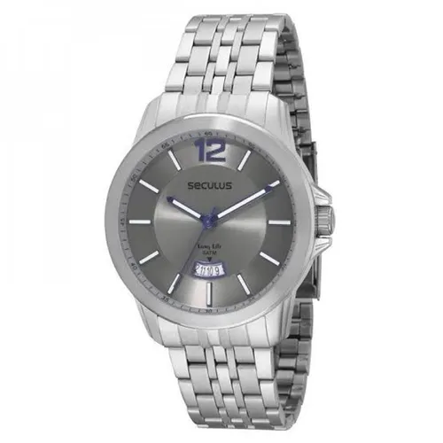 Relógio Seculus Masculino Urbano Long Life 28197G0SBNA1<br><br>