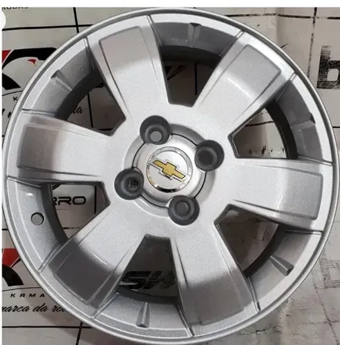 Roda aro 15 Chevrolet montana sport Prata jogo 4x100