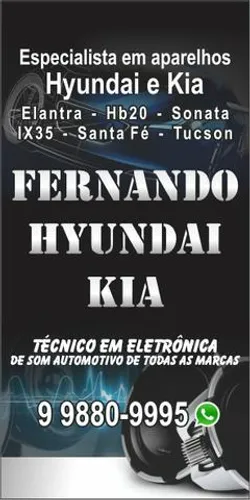 Hyundai consertos de som original e central multimidia ZAP *