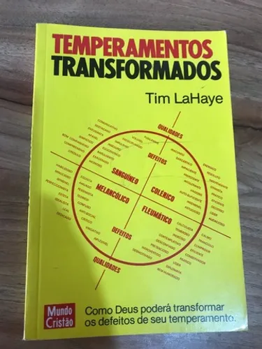 Livro Temperamentos transformados