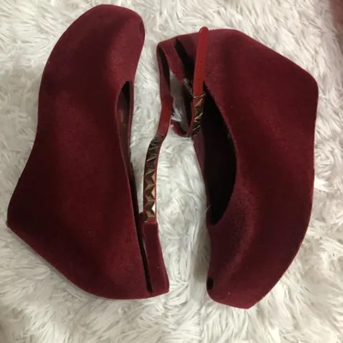 Sapato Melissa vermelho 35