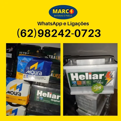 Bateria 100Ah Moura Bateria 90Ah Moura Bateria 70Ah Moura