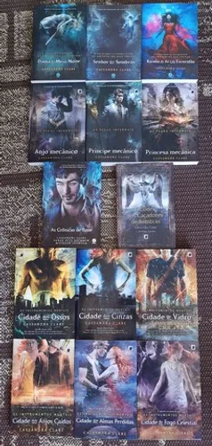 COLEÇÃO INSTRUMENTOS MORTAIS EM CAPAS HOLOGRÁFICAS