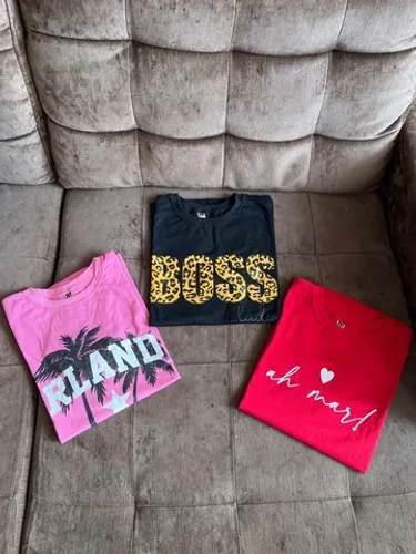 Camisas em malha