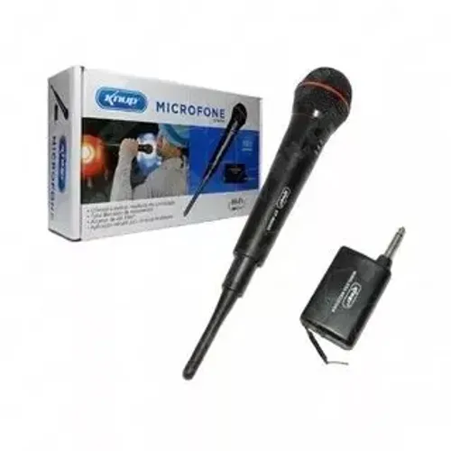 Microfone sem fio profissional knup
