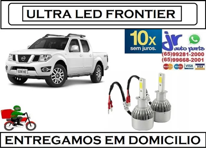 Lampada Ultra LED (Milha) Frontier 6000K 12V 24V