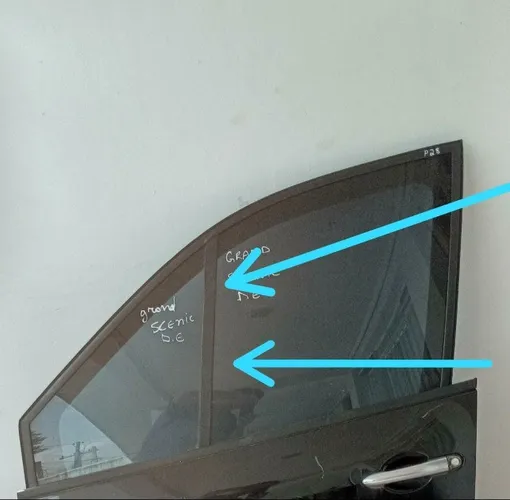 Vidro Fixo Porta Grand Scenic Dianteira Esquerda