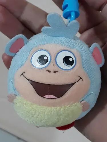 Brinquedo pelúcia chaveiro do macaco Botas da coleção Dora Aventureira de 2014 impecável  