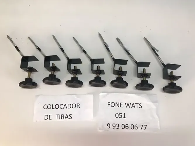 Colocar de tiras de chinelo 