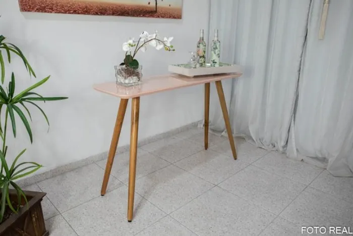 Aparador Laqueado 1.20m Rosa Até 12x
