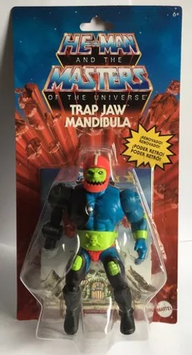 Mandíbula - Masters of the Universe -  Novo e Lacrado na embalagem;