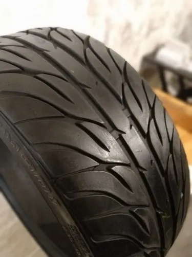 Pneu Usado Aro  17 205/50 17 Dunlop Direnza 