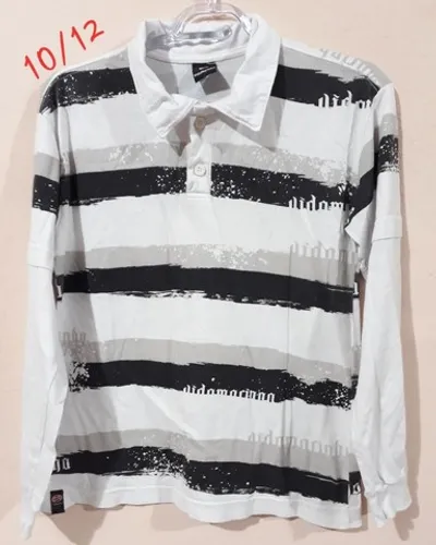 Blusa infantil manga longa tam 10 anos marca Vida Marinha impecável
