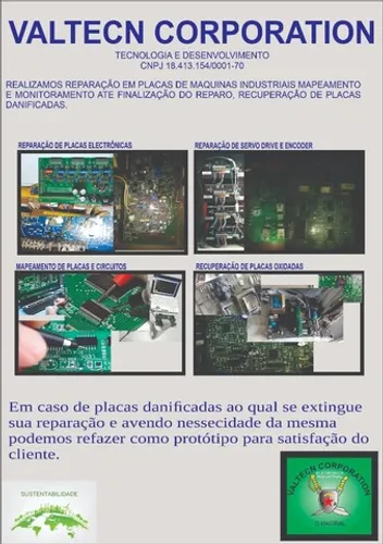 Concerto de placas eletronicas