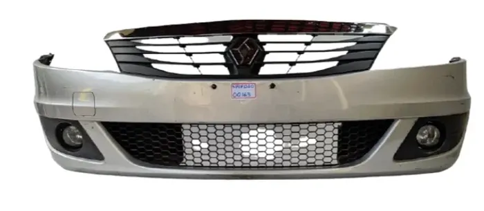 Para-choque Dianteiro Renault Logan 2010 a 2014 Original Prata