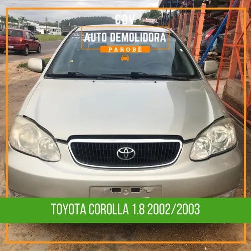 Sucata Toyota Corolla 2003 2004 disponível para venda de peças