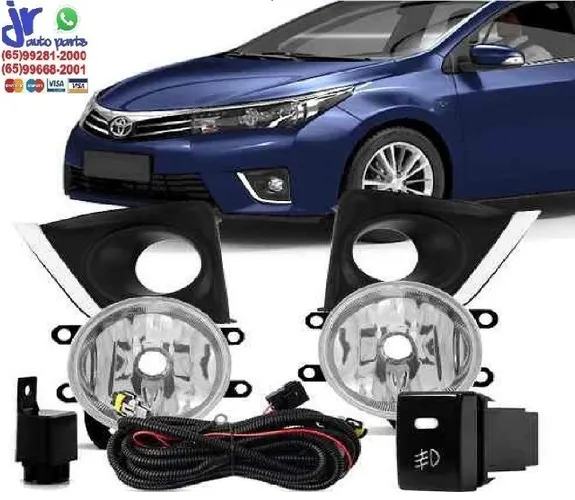 Kit Farol de Milha Corolla 2014 2015 2016 2017 Auxiliar Neblina