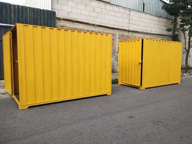 Container Deposito de Obra novo. Tetra Chave, Porta Cadeados. Desmontável ou fixo