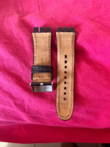 Pulseiras de couro de swatch originais a partir de 150,00 cada