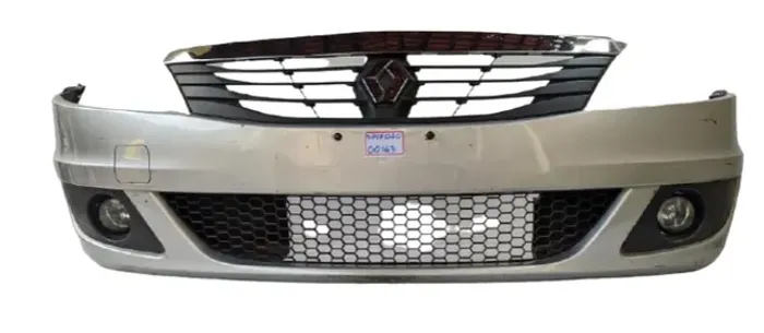 Para-choque Dianteiro Renault Logan 2010 a 2014 Original Prata