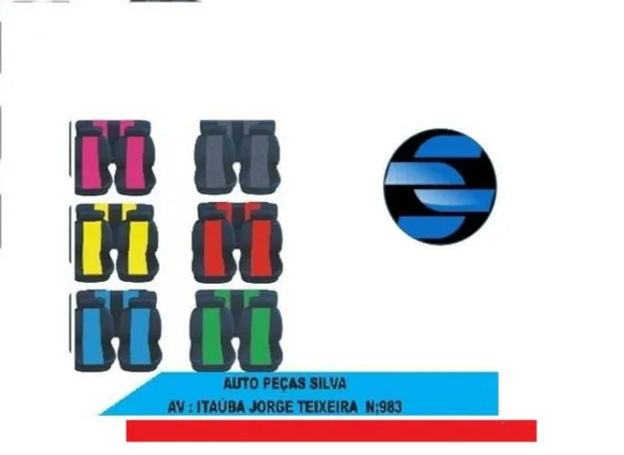 Capa de Banco Automotivo Jogo Universal Temos vários Cores Promoção peugs gctku