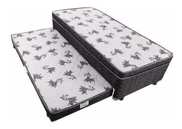 Cama Bibox Viuva Acoplada Semi Ortopédica. Produto Novo Direto da Fábrica.Tb