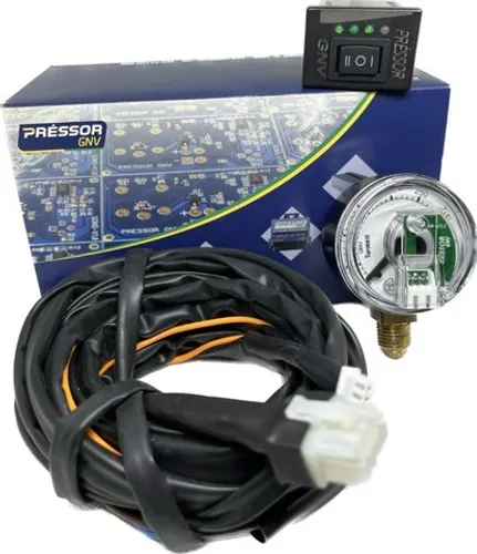 Conjunto Eletrico Gnv 3g Pressor Chicote 2m Similar Igtd1000
