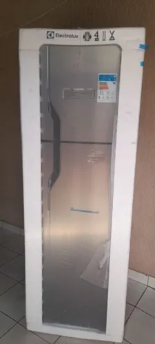 Geladeira Electrolux DF41X inox 371 litros