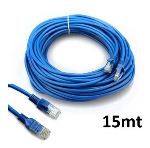 Cabo de Rede RJ45 15m LE-305 - Lelong cat5e
