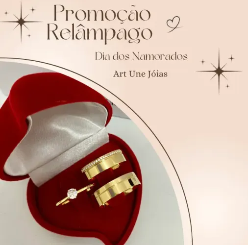 Alianças em ouro 18k, moeda antiga, prata 950 e banhadas a ouro