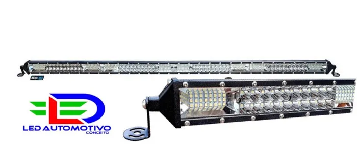 Barra de Led Off Road Slim 7D 105cm