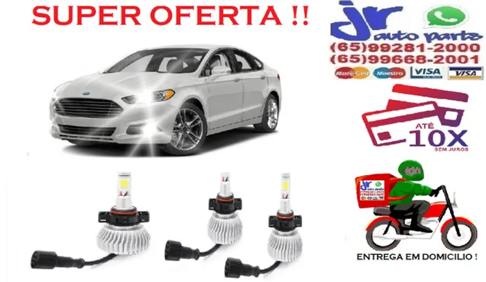 Lampada Ultra LED (Milha)Fusion 6000K 12V 24V