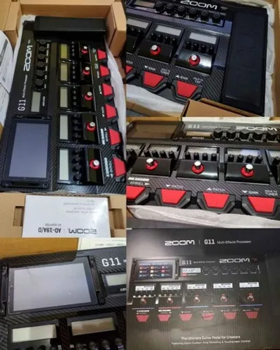 Pedaleira G11 da Zoom Aceito troca em Boss GT 100
