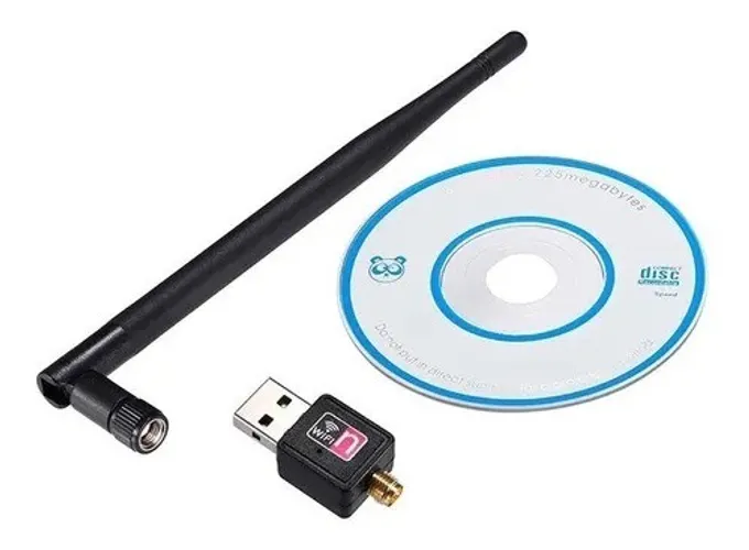 Adaptador Wifi Usb 600mbps Wireless Sem Fio B/g/n 600mbps