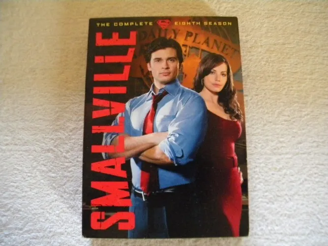Smallville 8ª Temporada Completa Dublada Box 6 Discos Original (Impecável).