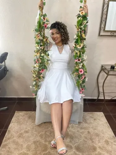 Vestido Branco - Casamento civil
