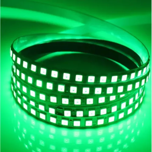 Fita De Led 240 Leds Verde Ip20 5 Mts 12v 5A 48W