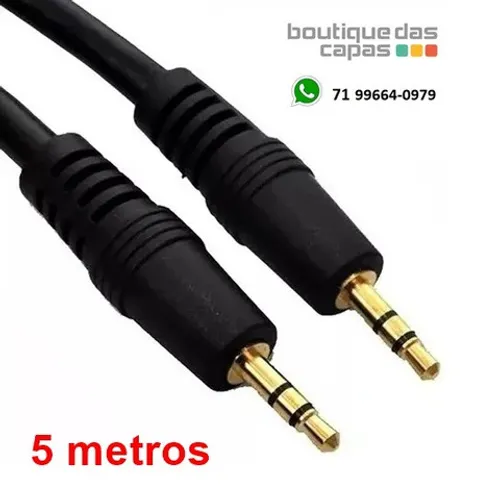 Cabo auxiliar P2 X P2 5 metros X- CELL