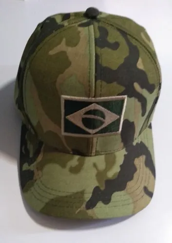 Boné Camuflado Estilo Militar 