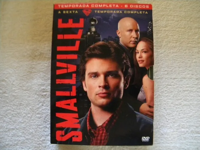 Smallville 6ª Temporada Completa Dublada Box 6 Discos Original (Impecável).