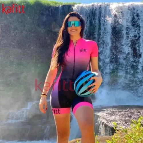 Macaquinho Feminino Ciclismo Bicicleta Bike Roupas Mtb/speed