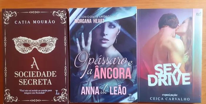 Box Literatura Adulta - 3 Livros - Novíssimos 