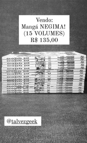 Mangá Negima (vários números)
