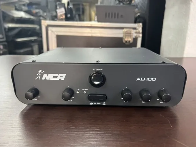 Amplificador Compacto Nca Ab 100 100 Wrms Funcionando 100%!!