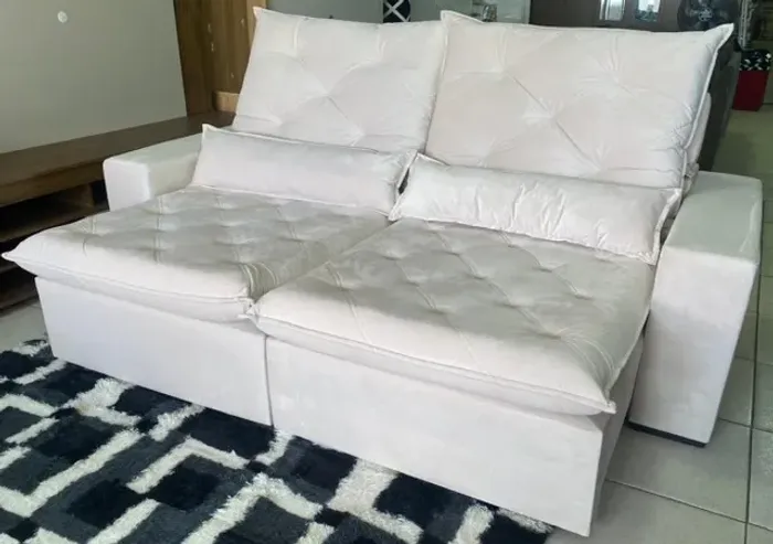 Sofá Retrátil e Reclinável Rio de Janeiro 2.30 - Compre Hoje Receba Amanhã!!Jun002