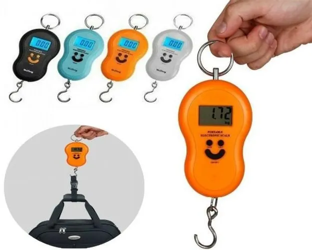 Balança Digital Com Gancho Até 50 Kg